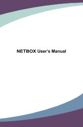 NETBOX User's Manual
