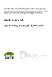 SuSE-Handbuch - zurück