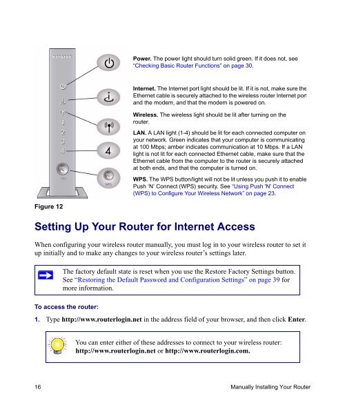 Installing Your Wireless Router - upc cablecom