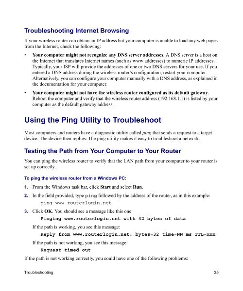 Installing Your Wireless Router - upc cablecom