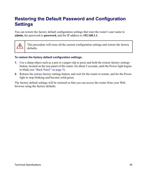 Installing Your Wireless Router - upc cablecom