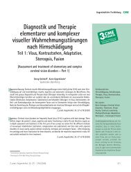 Kerkhoff G, Marquardt C. Standardisierte Diagnostik und  Therapie