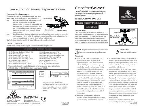 www.comfortseries.respironics.com