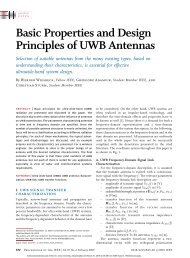 Basic Properties and Design Principles of UWB Antennas
