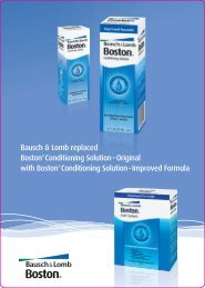 Bausch & Lomb replaced Boston® Conditioning Solution – Original ...