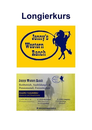Longierkurs.pdf - Jennys Western Ranch