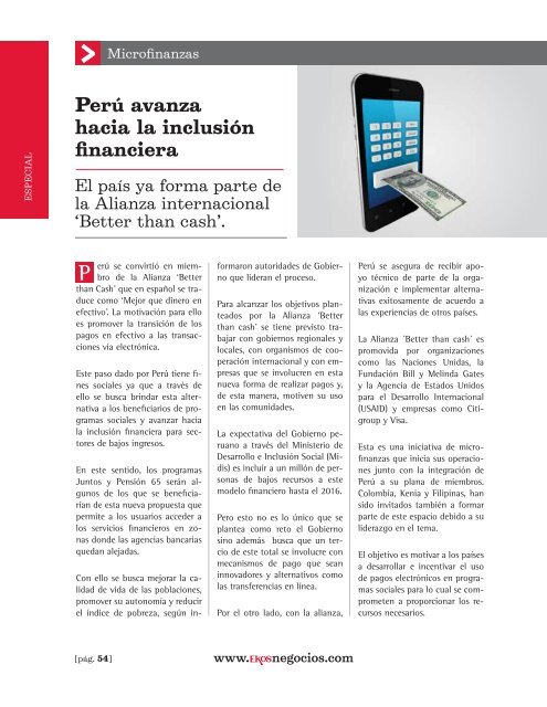 Descargar revista - Ekos Negocios