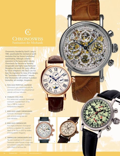 Download this catalog as a PDF. - Feldmar Watch Company