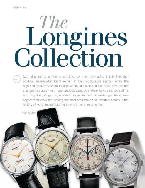 The Longines Collection QP Magazine