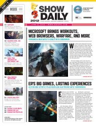MICROSOFT BRINGS WORKOUTS, WEB BROWSERS ... - media