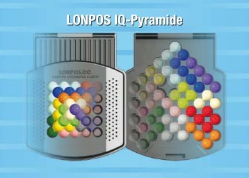 Gebrauchsanweisung: LONPOS IQ-Pyramide - Weltbild.de