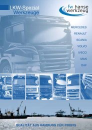 LKW-Spezial Werkzeuge