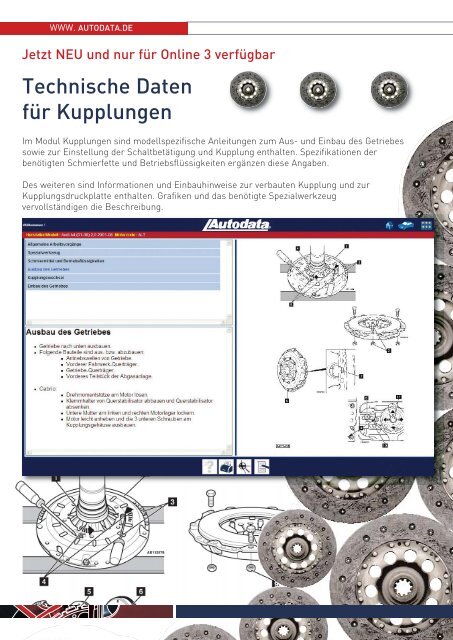Autodata Katalog inklusive Bestellschein - Rösner KFZ Werkzeuge
