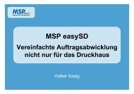 easy SD - Vereinfachte Auftragsabwicklung (0,4 MB)  - MSP Medien ...