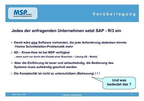 easy SD - Vereinfachte Auftragsabwicklung (0,4 MB)  - MSP Medien ...