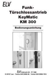 Funk- Türschlossantrieb KeyMatic KM 300 - eQ-3