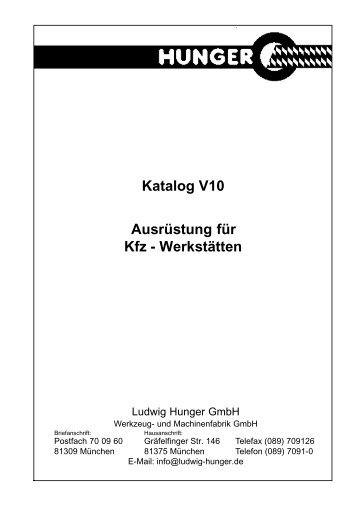 V10 Kfz-Werkstätten - Ludwig Hunger