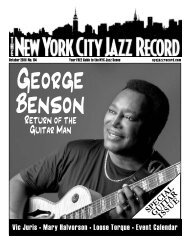 Return of the Guitar Man - The New York City Jazz Record