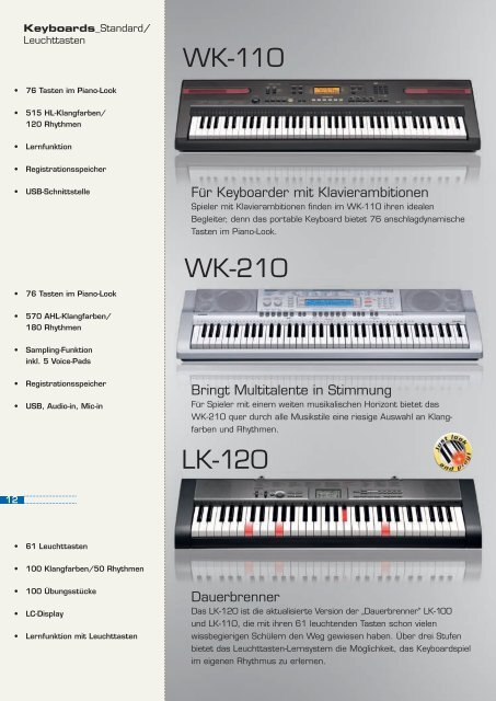 Katalog - CASIO Europe