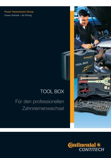Leaflet DEU Tool Box WT 6262 (PDF, 277 - ContiTech AG