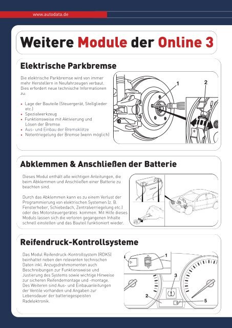 Autodata Katalog inklusive Bestellschein - Rösner KFZ Werkzeuge