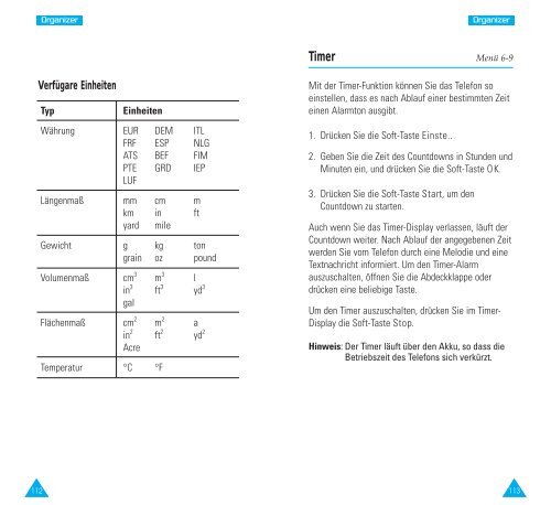 Bedienungsanleitung - Altehandys.de