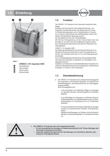 ATMOS C 161 Aspirator - WIBU | Medizinischer Bedarf