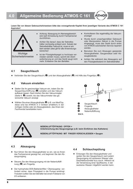 ATMOS C 161 Aspirator - WIBU | Medizinischer Bedarf