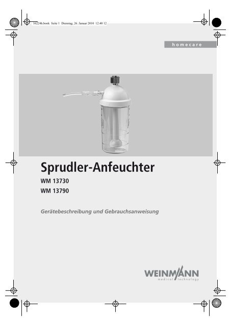 Weinmann Sprudler-Anfeuchter - Medigroba GmbH