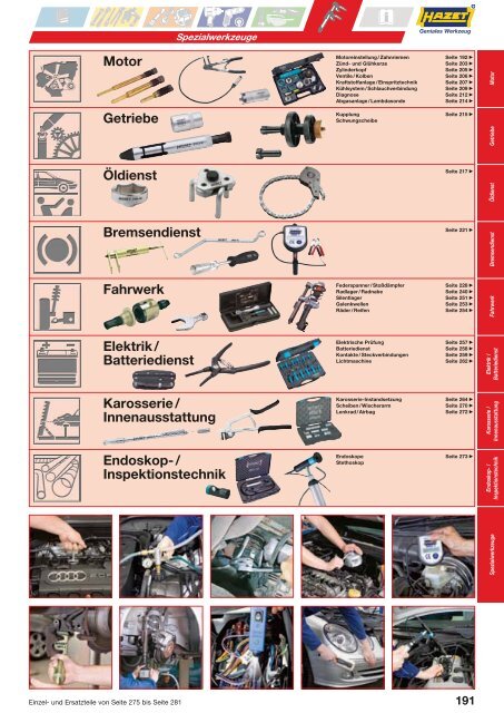 Hazet Katalog Kapitel 7