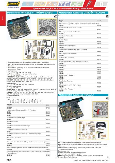 Hazet Katalog Kapitel 7