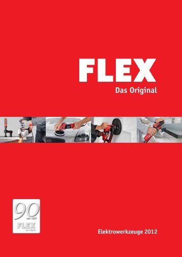 FLEX. Eine Marke. Vier professionelle Anwendungen.