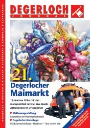 Degerlocher Maimarkt - Degerloch.info