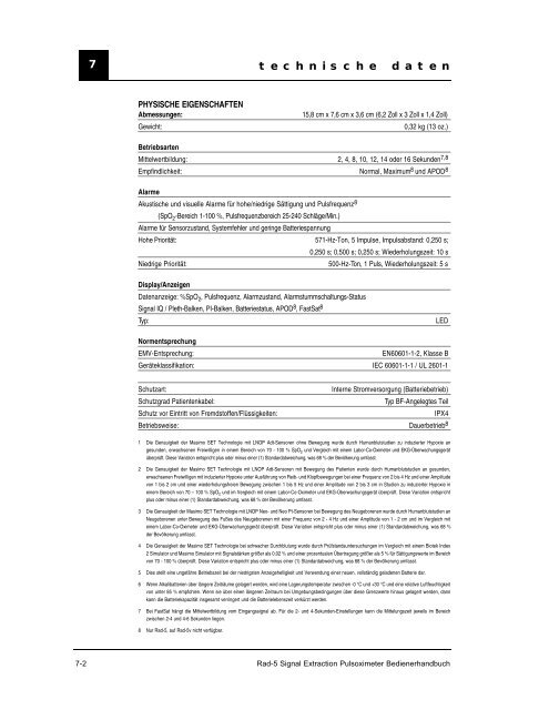 Bedienungsanleitung RAD 5.pdf - Acutronic Medical Systems GmbH