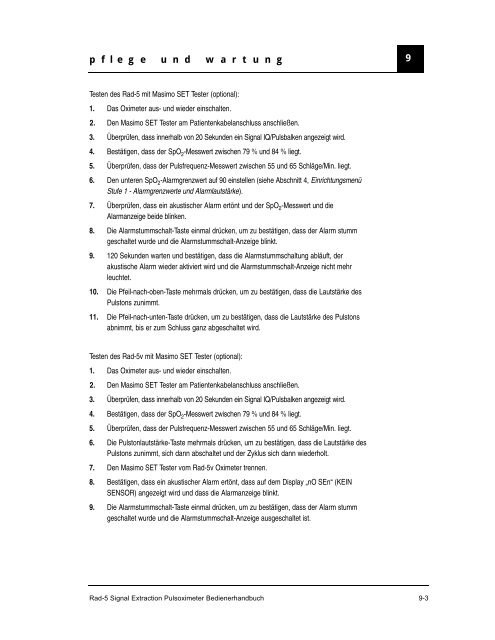 Bedienungsanleitung RAD 5.pdf - Acutronic Medical Systems GmbH