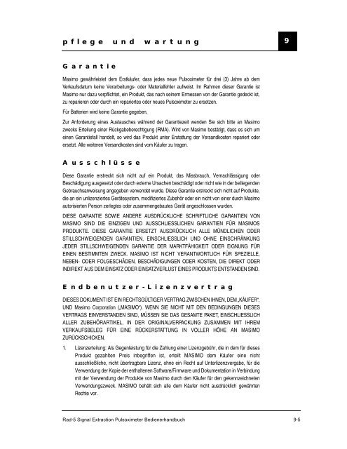 Bedienungsanleitung RAD 5.pdf - Acutronic Medical Systems GmbH