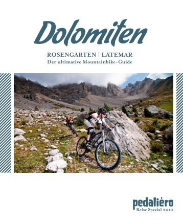 Pedaliero Ausgabe Dolomiten