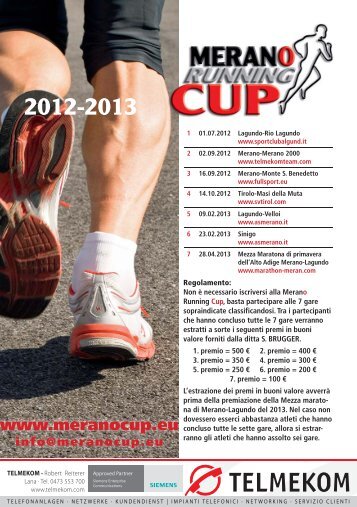 2012-2013 - Merano Running CUP