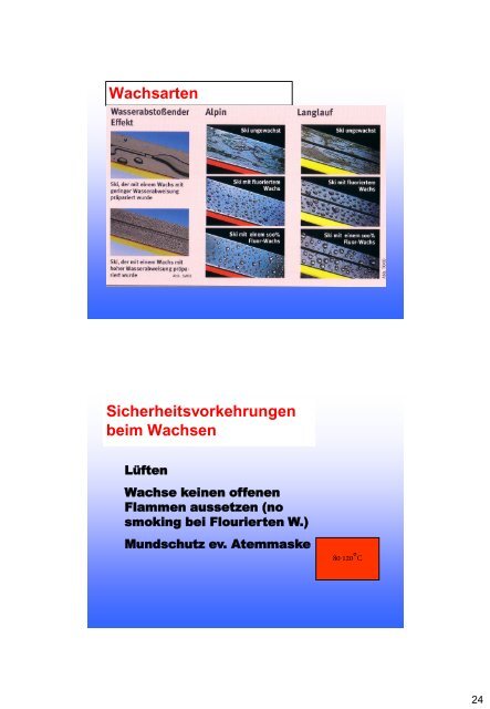 Materialkunde Ski alpin (Mag. Klaus Hopferwieser)