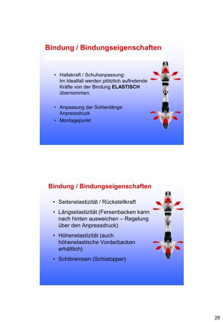 Materialkunde Ski alpin (Mag. Klaus Hopferwieser)