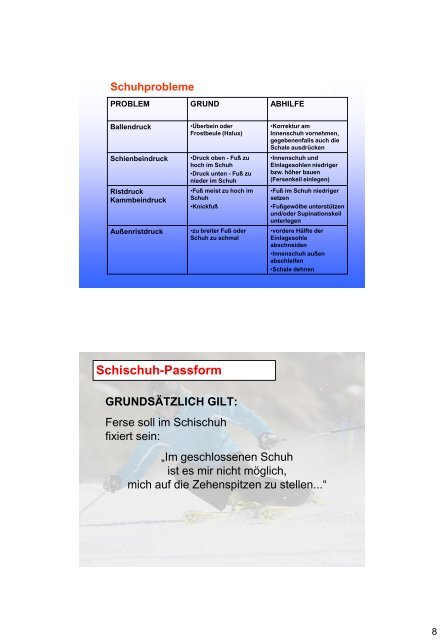 Materialkunde Ski alpin (Mag. Klaus Hopferwieser)