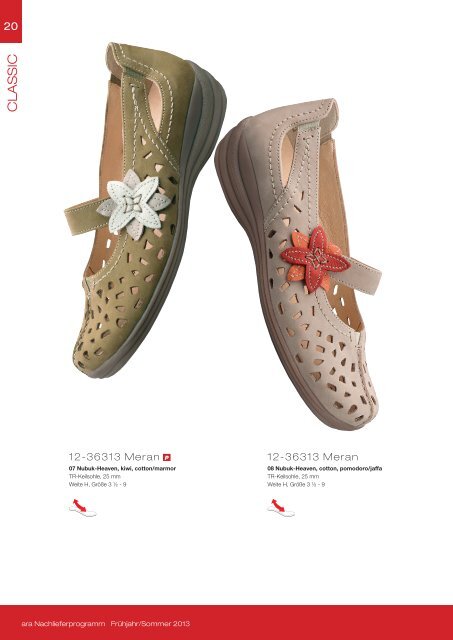 NACHLIEFER- PROGRAMM - ara Shoes AG