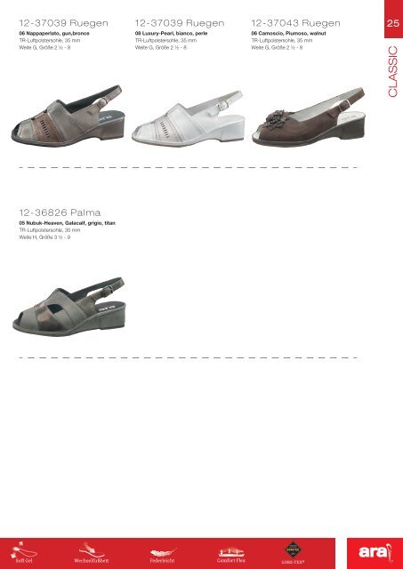 NACHLIEFER- PROGRAMM - ara Shoes AG