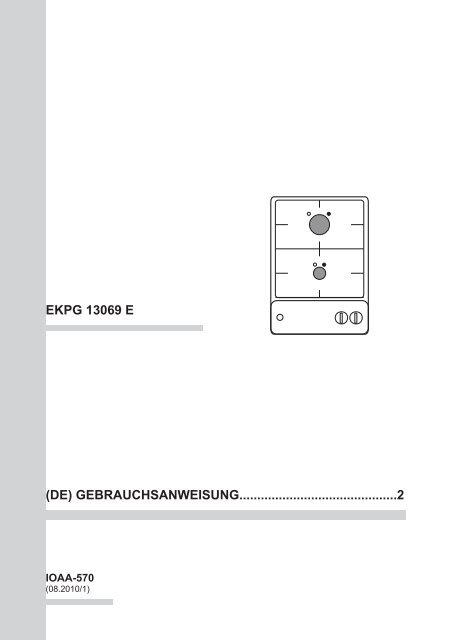 Bedienungsanleitung - Amica International GmbH