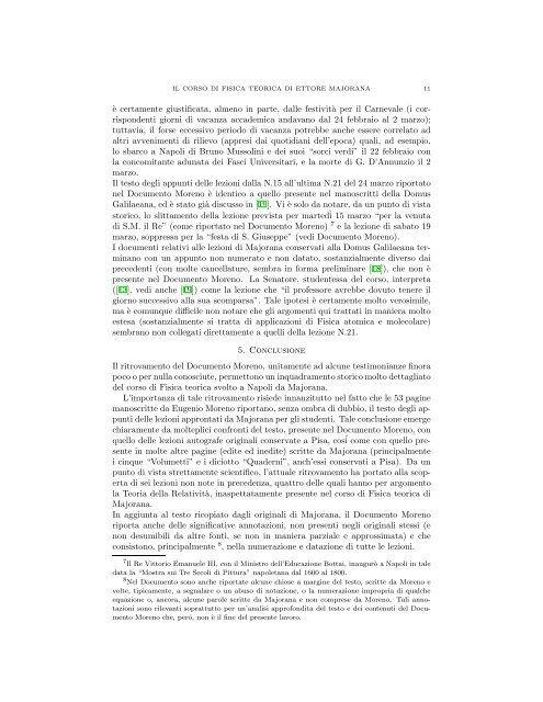 Il corso di Fisica teorica di Ettore Majorana: il ritrovamento del ...