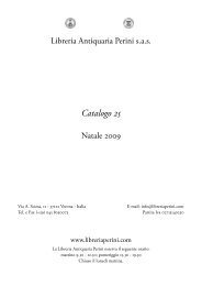 Catalogo 25 - Libreria Antiquaria Perini