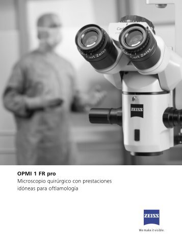 OPMI 1 FR pro - Carl Zeiss Meditec AG