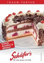 Flyer Tortenklassiker Schäfer's Region Osterweddingen