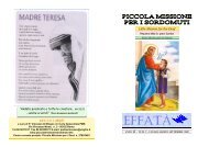 Effatà anno III n.3 - Storia dei Sordi