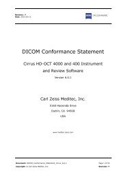 DICOM Conformance Statement_Cirrus_6.0.1 - Carl Zeiss Meditec AG